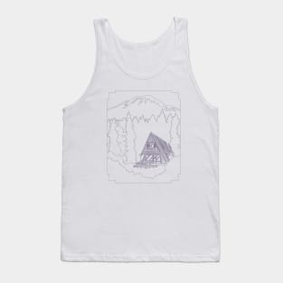 Mt. St. Helens Cabin Tank Top